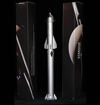 Starship Die Cast Rocket Model Now $69.99 on Amazon